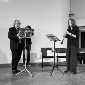Musical accompaniment by Helga Riedel and Heiner Bielefeldt. (Image: FAU CHREN)