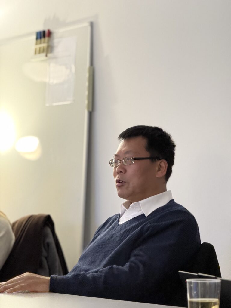 Dr. Teng Biao speaking